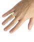 ფოტო #2 პროდუქტის Men's Diamond Cluster Nugget Detail Ring (1 ct. t.w.) in 10k Gold