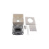 Фото #1 товара InLine Wall Plate Cat.6A surface mount 2x RJ45 female RAL9010 white
