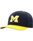 Men's Navy, Maize Michigan Wolverines Two-Tone Reflex Hybrid Tech Flex Hat
