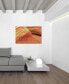 Фото #3 товара Painted Rock Frameless Free Floating Tempered Glass Panel Graphic Abstract Wall Art, 32" x 48" x 0.2"