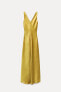 Satin slip dress - zw collection