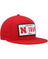 Фото #4 товара Men's Scarlet Nebraska Huskers Established Snapback Hat
