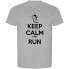 ფოტო #1 პროდუქტის KRUSKIS Keep Calm And Run ECO short sleeve T-shirt