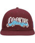 ფოტო #4 პროდუქტის Men's Burgundy Upper Echelon Snapback Hat