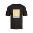 ფოტო #1 პროდუქტის JACK & JONES Marbella Aop Branding short sleeve T-shirt