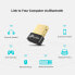 Фото #8 товара TP-Link UB400 - Адаптер Bluetooth USB Type-A - Черный/Золотой - FCC/CE/RoHS - Дальность 10 м - Рабочая температура 0-40 °C