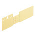 Фото #1 товара Weidmüller KLIPPON COPL 162609 - Electrical Enclosure earthing plate - Yellow - Brass - 339 mm - 60.5 mm - 130 g