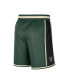 Men's Hunter Green Milwaukee Bucks Pre-Game Performance Shorts