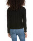 Фото #2 товара Кардиган из шерсти Seraphina Zip Wool-Blend для женщин черный S