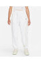 Фото #1 товара Sportswear Fleece Swirl Oversized Beyaz Kadın Eşofman Altı