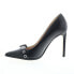 Фото #5 товара Diesel Cuir Desir Brilly Y00335-PR311-H1554 Womens Black Pumps Heels Shoes 7.5