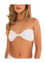 ფოტო #1 პროდუქტის Women's Bunny Knotted Bandeau Bikini Top