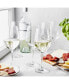 Фото #3 товара Predicat Burgundy White 6 Piece Glass Set, 13.6 oz
