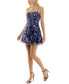 Фото #10 товара Платье Trixxi с вышивкой и принтом из сетки Fit & Flare для девушек
