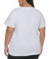 ფოტო #12 პროდუქტის Embroidered Logo T-Shirt, XS-3X