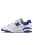 New Balance 550 trainers in white and blue