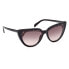 Очки PUCCI EP0183 Sunglasses Shiny Black / Gradient Brown - фото #8