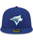 Men's Royal Toronto Blue Jays Logo White 59FIFTY Fitted Hat
