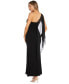 ფოტო #2 პროდუქტის Women's Chiffon Drape Asymmetric Sleeveless Gown