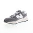 Фото #7 товара New Balance 574 M5740VPB Mens Gray Suede Lace Up Lifestyle Sneakers Shoes