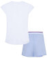 ფოტო #2 პროდუქტის Little Girls 2-Pc. Prep In Your Step Skort & Top Set