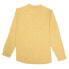 Фото #2 товара HAPPY BAY Pure linen Mellow yellow long sleeve shirt