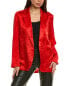 Фото #1 товара Equipment Eliette Silk-Blend Jacket Women's Red S