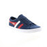 Gola Varsity CMA331 Mens Blue Canvas Lace Up Lifestyle Sneakers Shoes