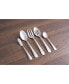 Фото #4 товара Felicity Sand 45-Piece Stainless Steel Flatware Set, Service For 8