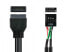 Good Connections 5021-PST2 - 0.3 m - USB 2.0 - 480 Mbit/s - Black
