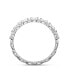 ფოტო #3 პროდუქტის Vittore Marquise Cut Rhodium Plated Ring