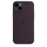 Фото #3 товара Чехол для iPhone 14 Plus Silicone Case with MagSafe - Elderberry - Apple - iPhone 14 Plus - 17 см (6,7") - Бордовый - Чехол