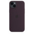 Apple iPhone 14 Plus Silicone Case with MagSafe - Elderberry - Cover - Apple - iPhone 14 Plus - 17 cm (6.7") - Burgundy