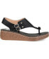 ფოტო #3 პროდუქტის Women's Mckell Wedge Sandals