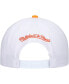 ფოტო #2 პროდუქტის Men's White, Orange Cleveland Cavaliers Hardwood Classics Core 2-Tone 2.0 Pro Snapback Hat