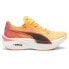 Фото #1 товара Puma Deviate Nitro Elite 3 Fire Running Womens Orange Sneakers Athletic Shoes 3