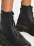 Dr Martens Jetta zip quad boots in black