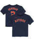 ფოტო #1 პროდუქტის Boys and Girls Infant Alex Bregman Navy Houston Astros Player Name and Number T-shirt