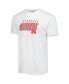 ფოტო #2 პროდუქტის Men's Charcoal, White Nebraska Huskers Downfield T-shirt and Shorts Set