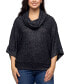 Фото #1 товара Women's Cowl Neck Dolman Sleeve Sweater Top