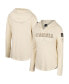 ფოტო #1 პროდუქტის Women's Cream Virginia Cavaliers OHT Military-Inspired Appreciation Casey Raglan Long Sleeve Hoodie T-shirt