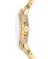 ფოტო #3 პროდუქტის Women's Camille Three-Hand Gold-Tone Stainless Steel Watch 33mm