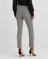 Women's Slim Houndstooth Cropped Pants