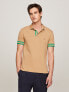 Slim Fit Monotype Cuff Polo