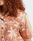 ფოტო #3 პროდუქტის Women's FARM Rio Printed Cropped Button Down Shirt