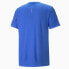 Men’s Short Sleeve T-Shirt Puma Run Favorite Logo Blue