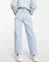 Фото #4 товара Madewell wide leg jeans in light wash