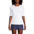 ფოტო #6 პროდუქტის Women's Long Crew Neck Rash Guard UPF 50 Swim Tee