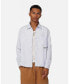 Men's Experience Stripe Oversized Button Up Shirt