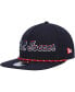 ფოტო #1 პროდუქტის Men's Navy USMNT Script Golfer Adjustable Hat